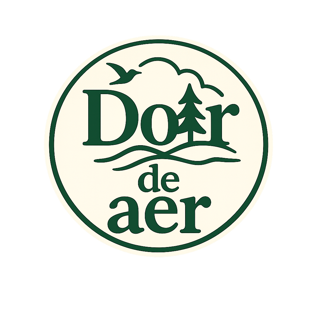 Logo Dor de Aer - cabană A-frame Herneacova